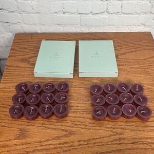 Partylite Tealight Candles: Mulberry
2x12=24 tealights